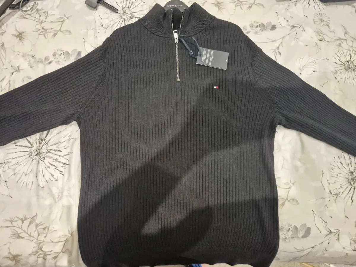 Tommy Hilfiger Pima Cashmere Half Zip - Image 2