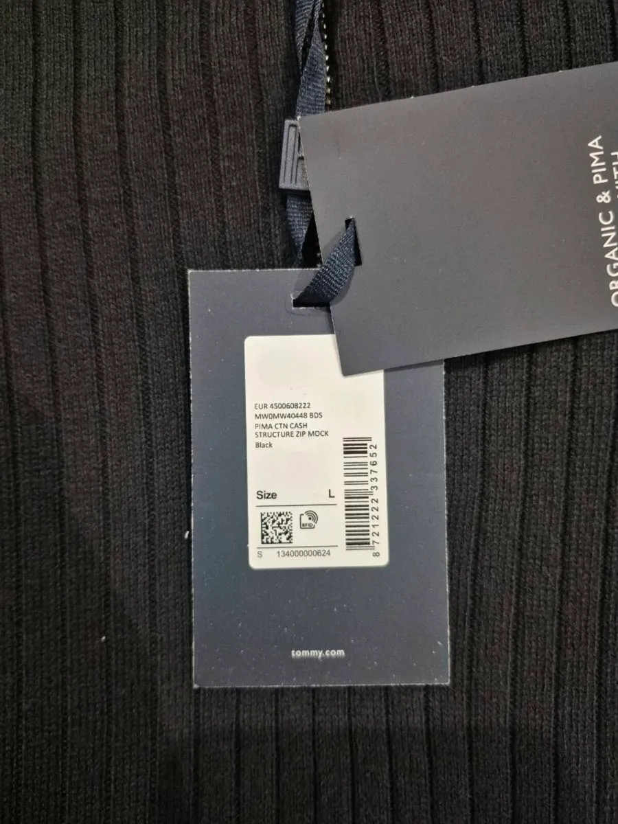 Tommy Hilfiger Pima Cashmere Half Zip - Image 3