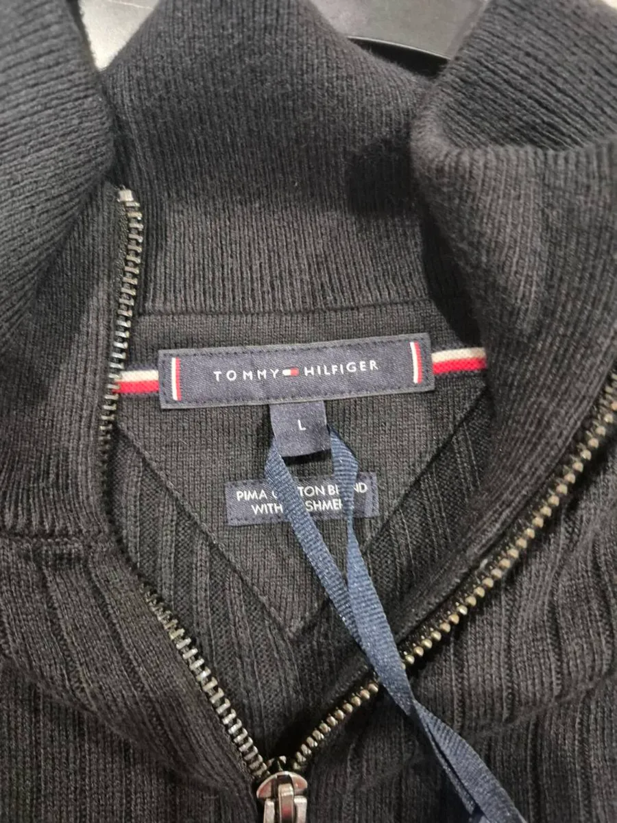 Tommy Hilfiger Pima Cashmere Half Zip - Image 4