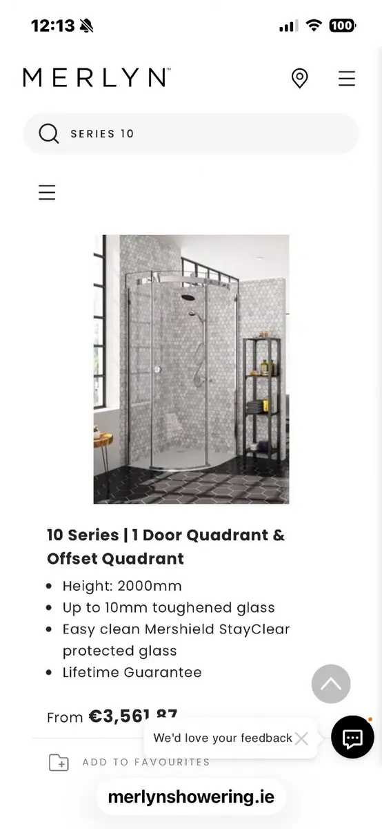 Shower Door / Enclosure - Image 1