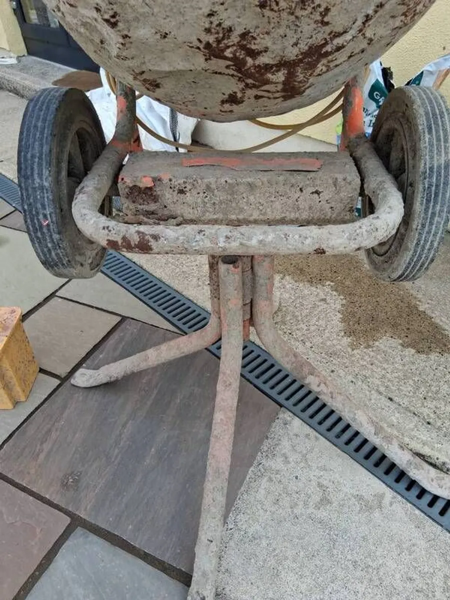 mini belle cement mixer & tile cutter - Image 2