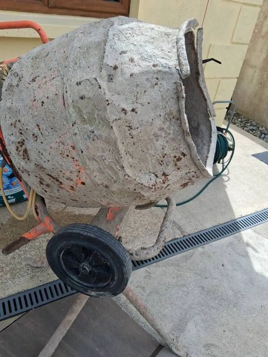mini belle cement mixer & tile cutter - Image 4