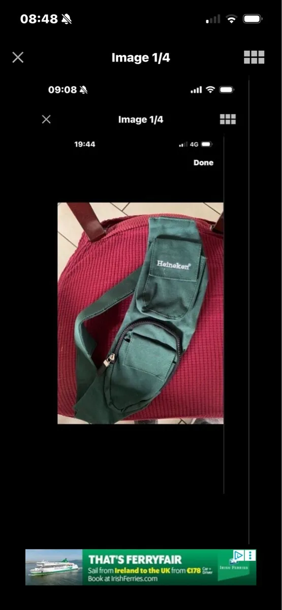 NEW-Heineken Shoulder Bag - Image 1