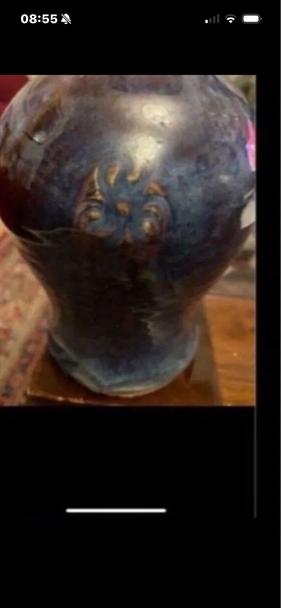 Colm De Ris Celtic Pottery Jug - Image 4