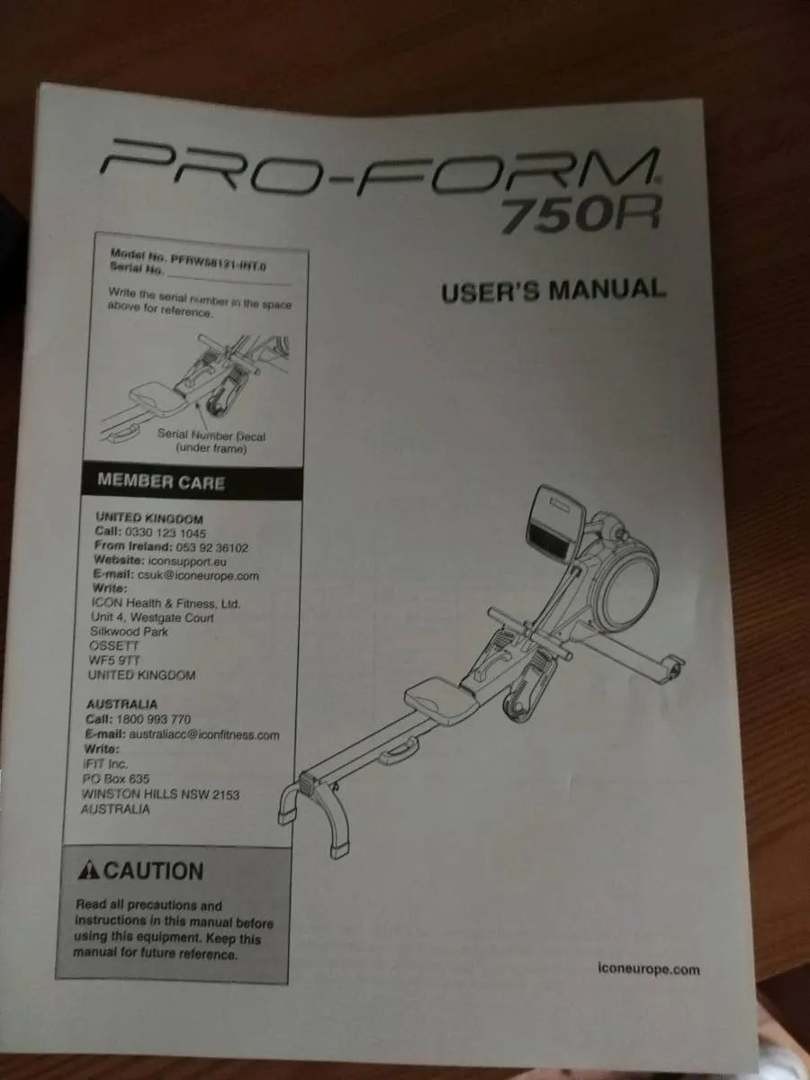 Rowing Machine Pro Form 750 R - Image 4