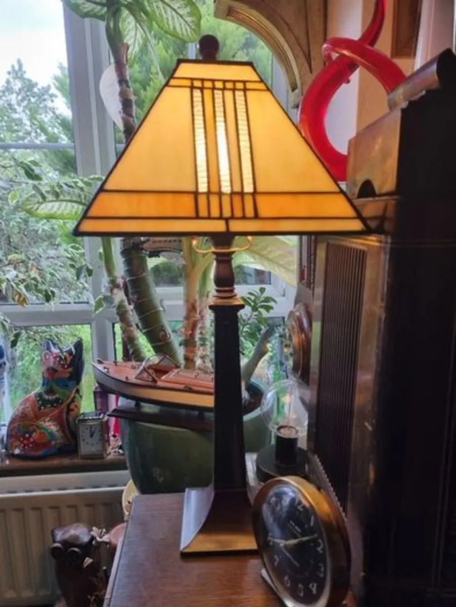 Tiffany style table lamp - Image 2