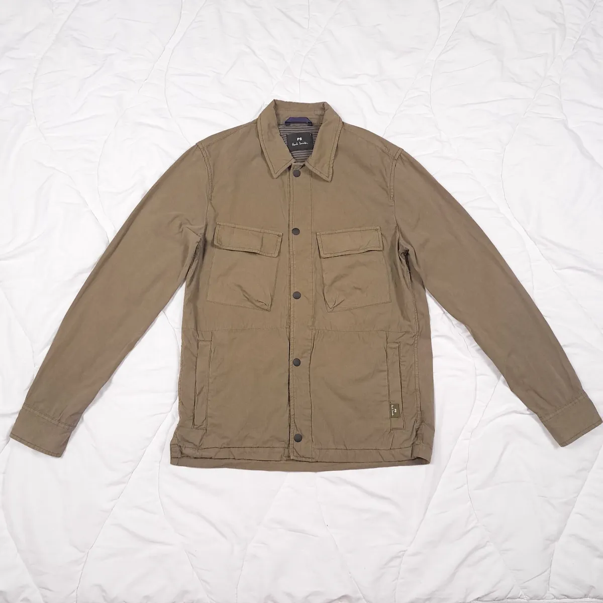 Paul Smith Green Khaki Utility Jacket Size S - Image 1