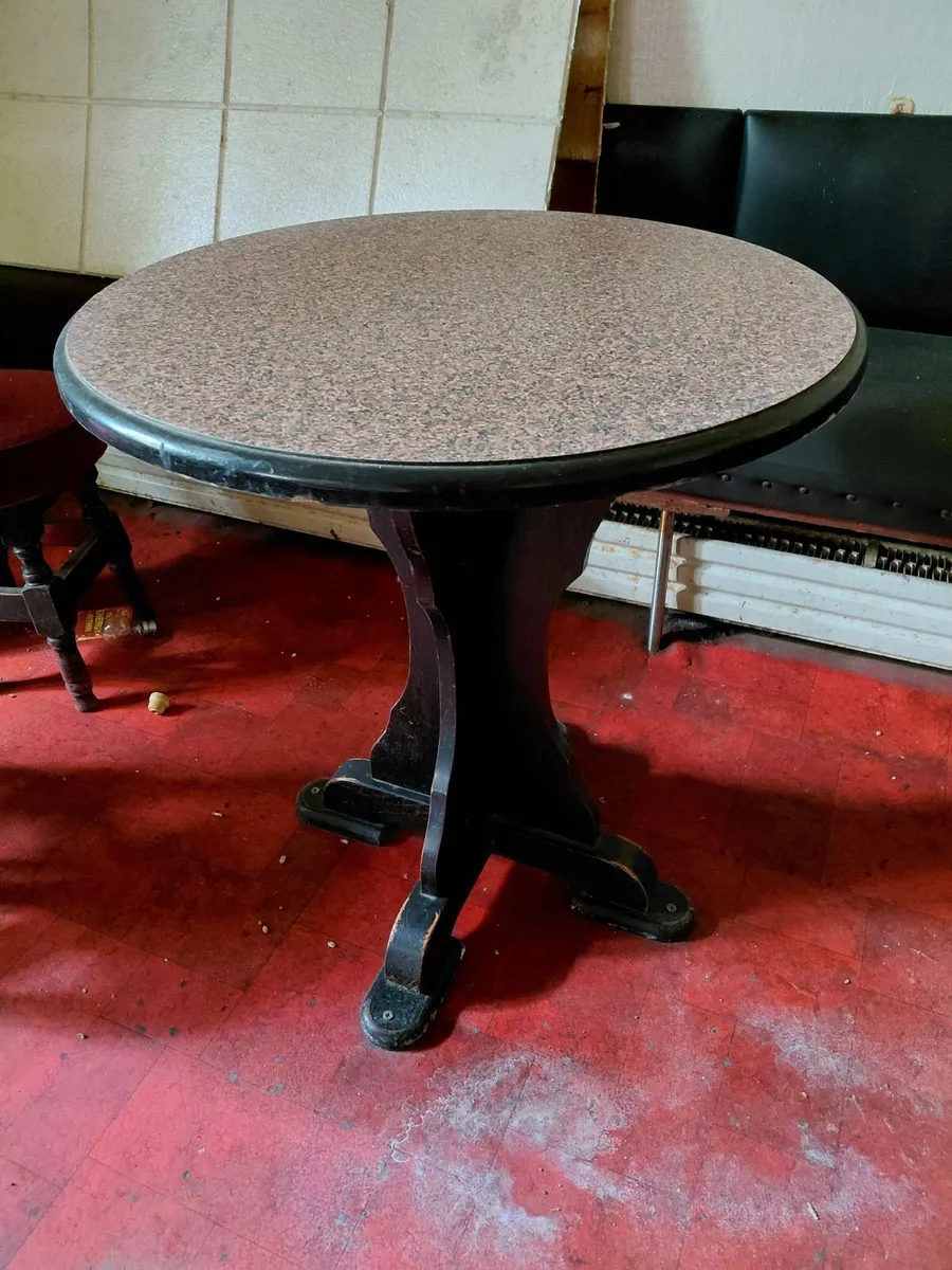 Pub Bar Stools and Tables - Image 1