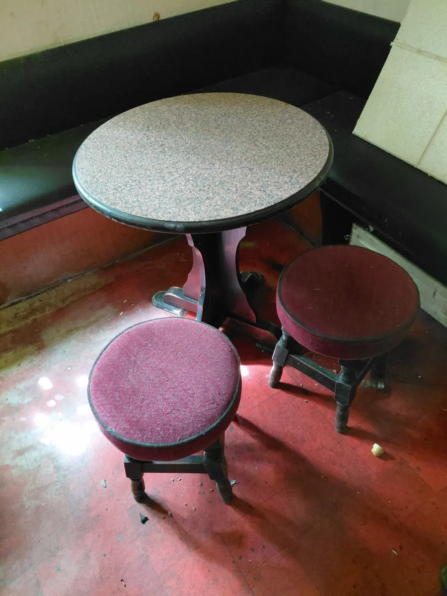 Pub Bar Stools and Tables - Image 2