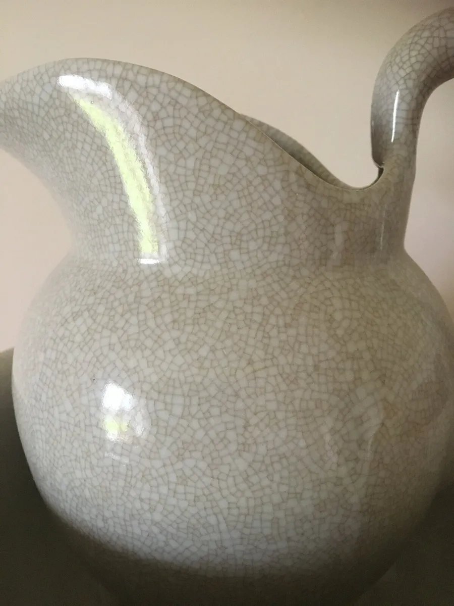 Ceramic Pitcher & Bowl Set - Image 2