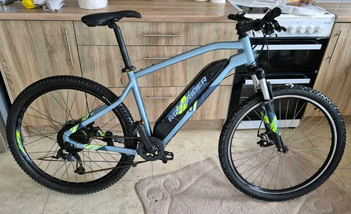 ADULTS ROCKRIDER  ELECTRIC BIKE MOUNTAIN BIKE E-ST - Image 1