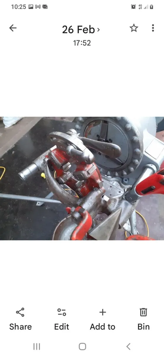 RIDGID 300 THREADING MACHINE - Image 2