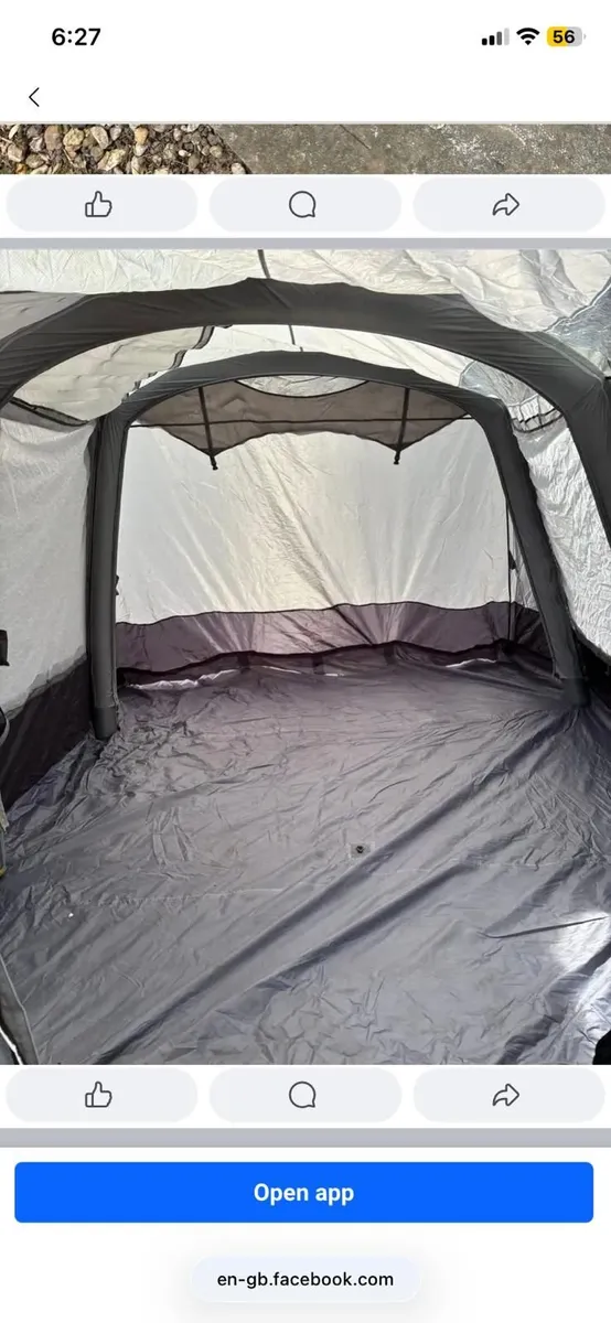 Vango air away 4/5 man tent - Image 4