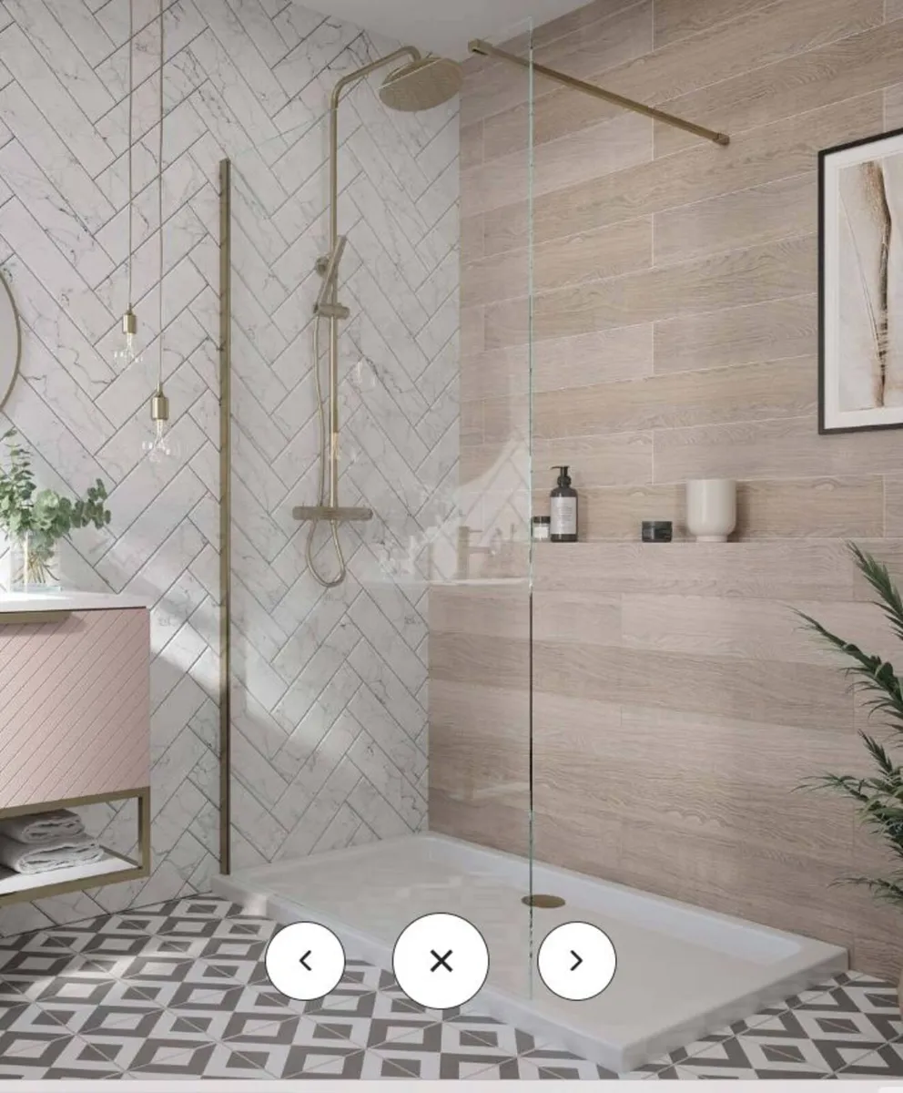 Walk In Shower--- Brushed Brass - Image 2