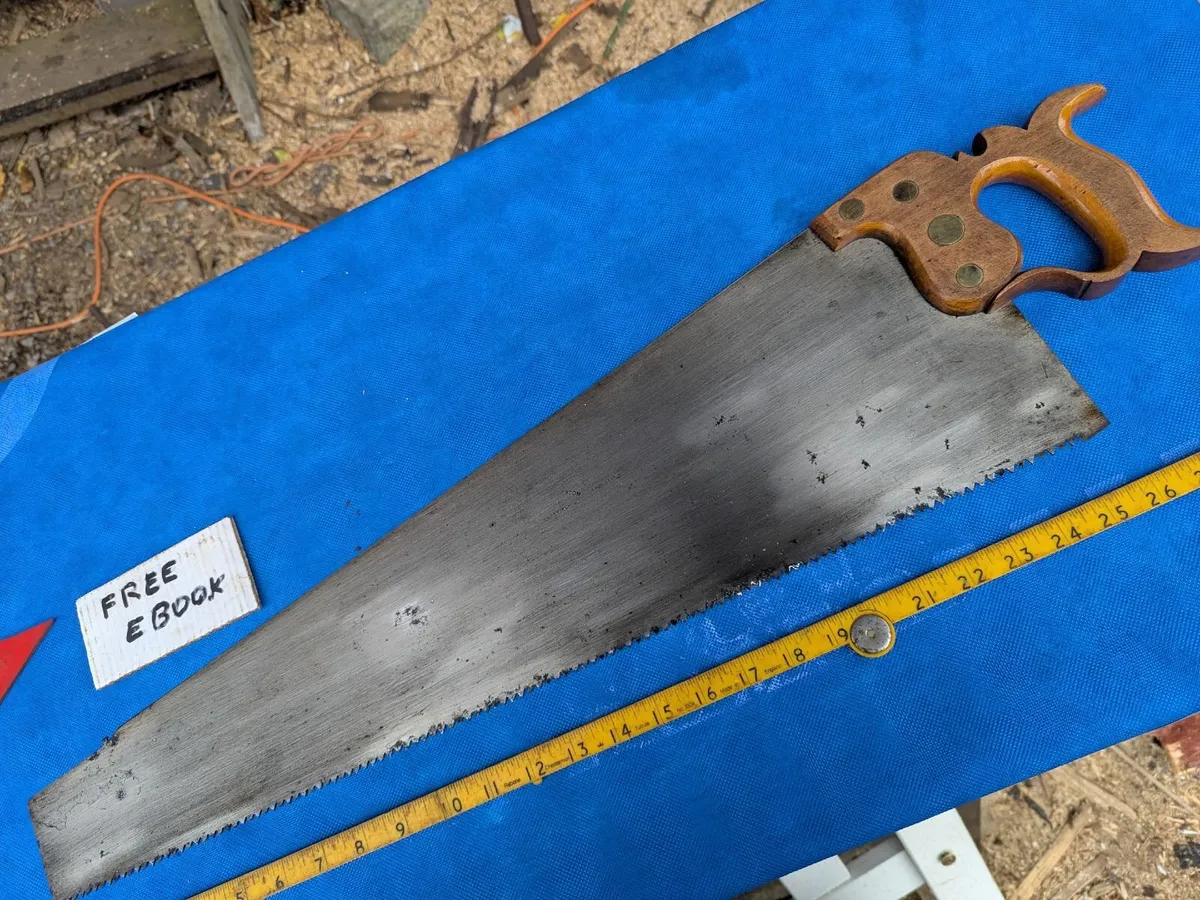 Cast Steel Saw by Drabble & Sanderson - Image 1