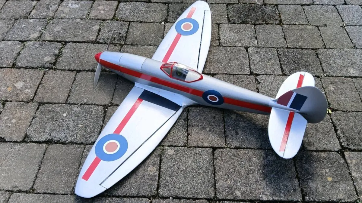 Radio Controlled Spitfire model aeroplane - Image 3