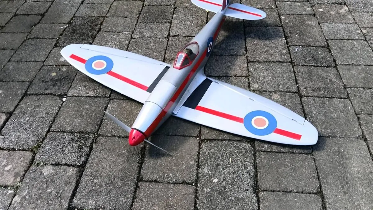 Radio Controlled Spitfire model aeroplane - Image 4