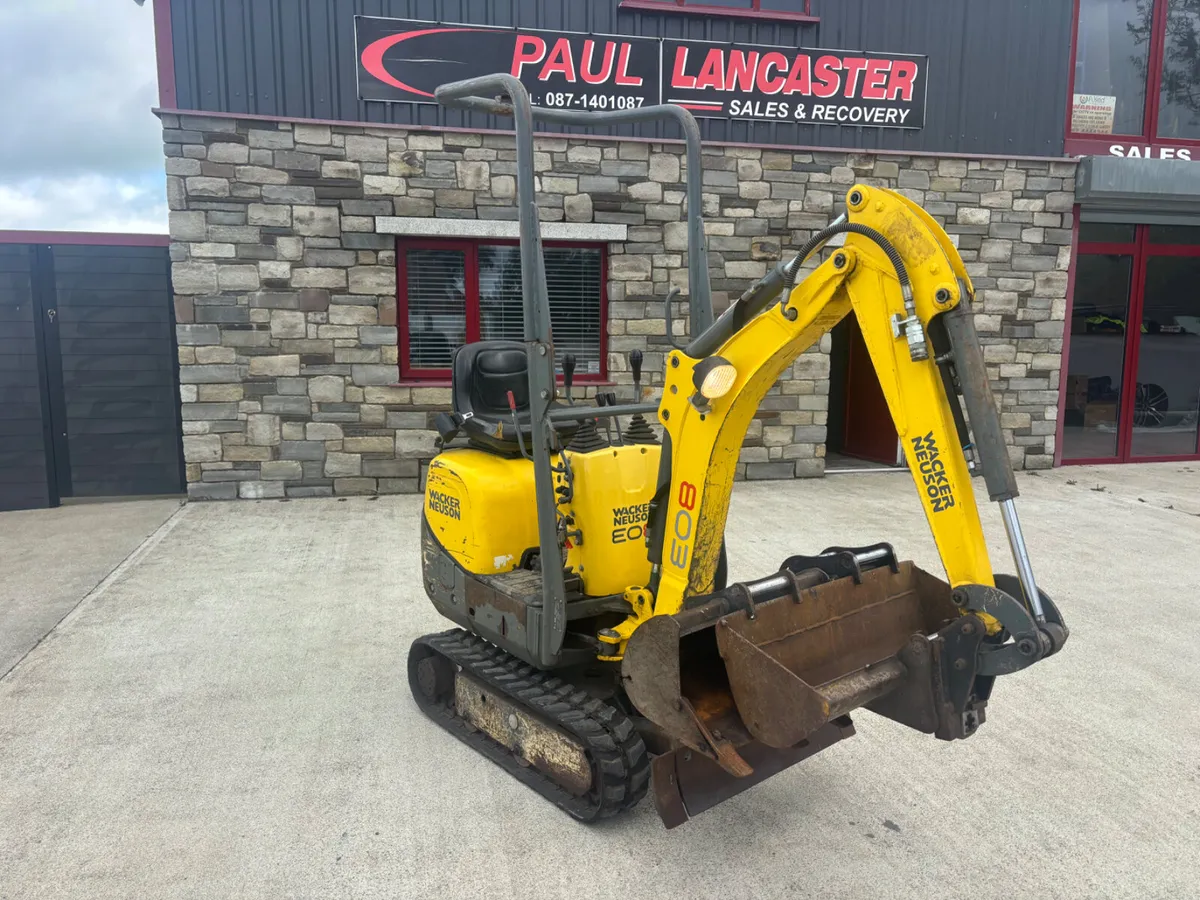 Wacker neuson digger - Image 2