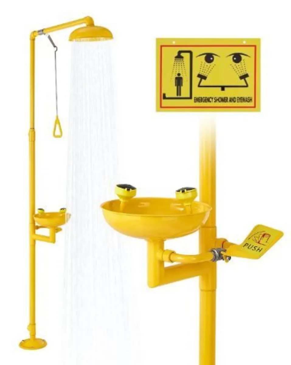 Emergency Shower Eye Wash Station - Image 1
