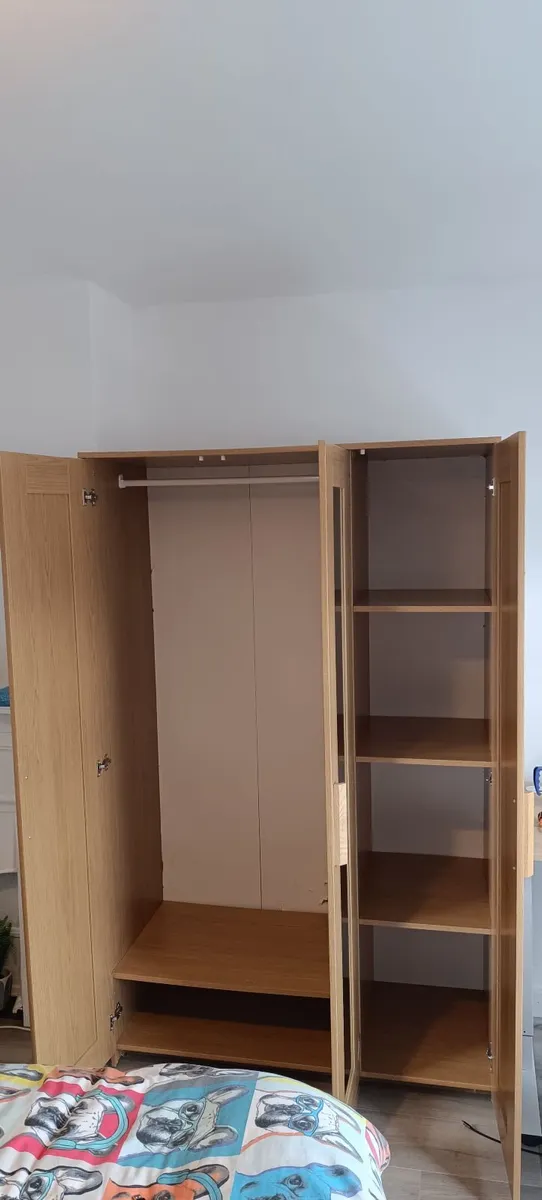 Double Wardrobe – Good Condition Collection Only - Image 2