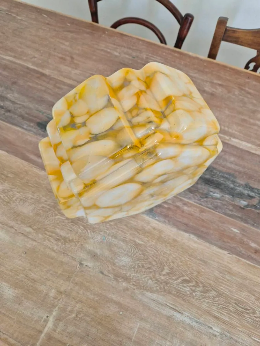 Art Deco Glass Ceiling light - fly catcher - Image 2