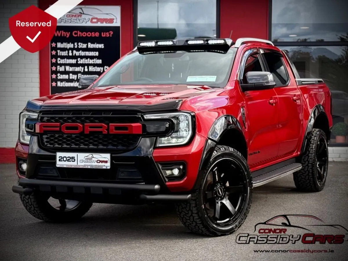 Ford Ranger WILDTRAK ECOBLUE 3.0 V6 // LUCID RED M - Image 1