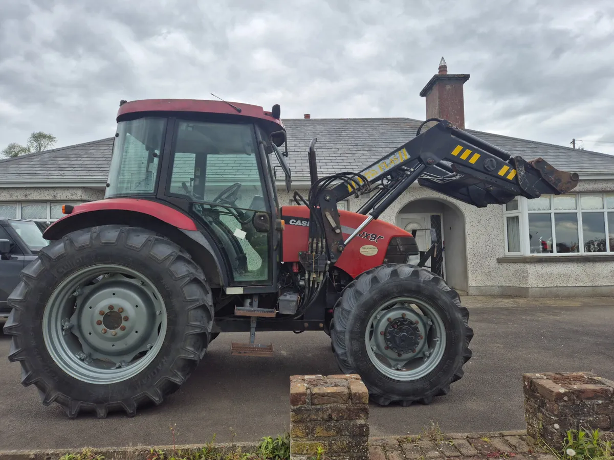 CASE JX 95 & FRONT LOADER - Image 3