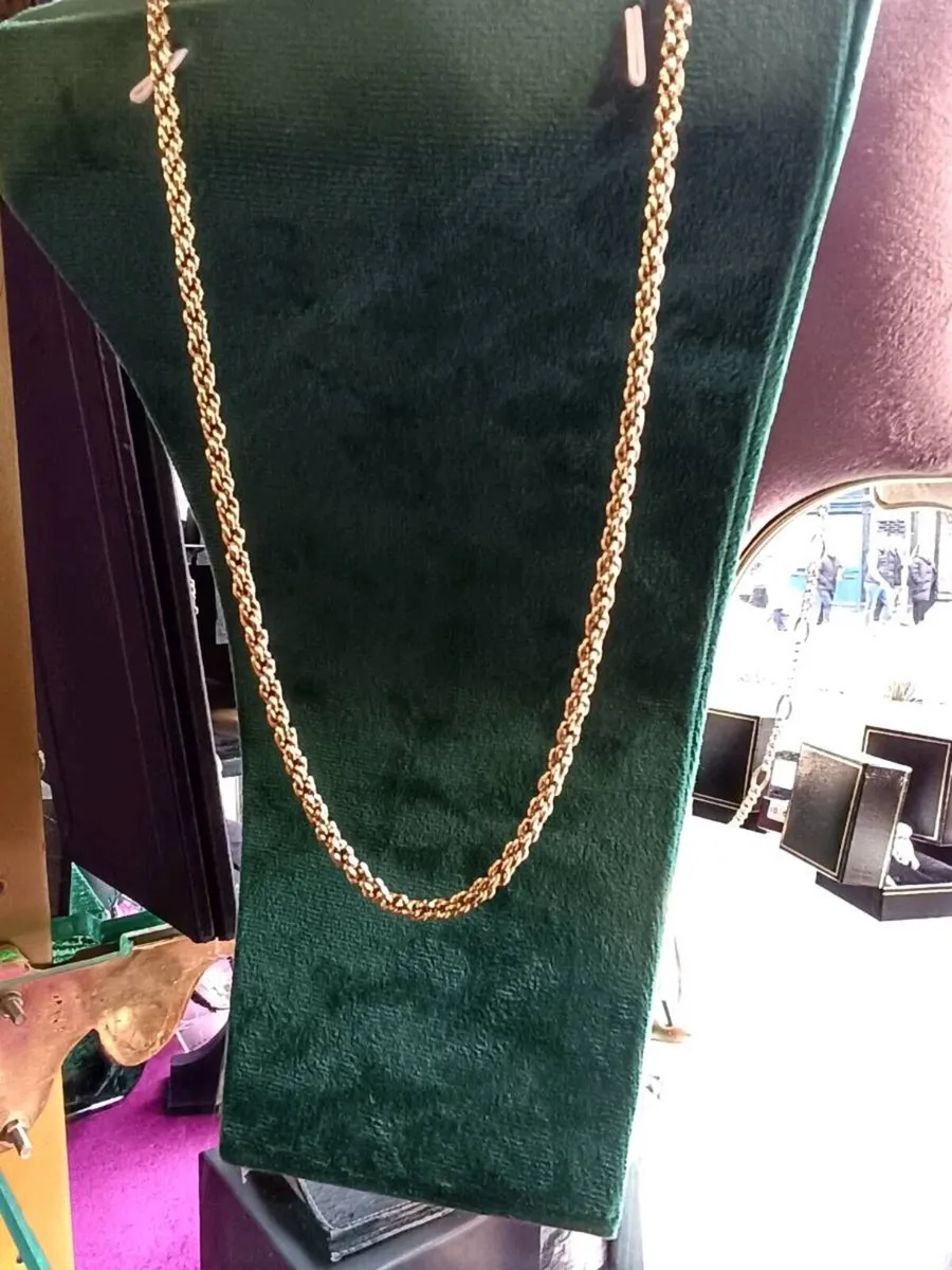 Vintage Christian Dior Chain , Gold Tone - Image 4
