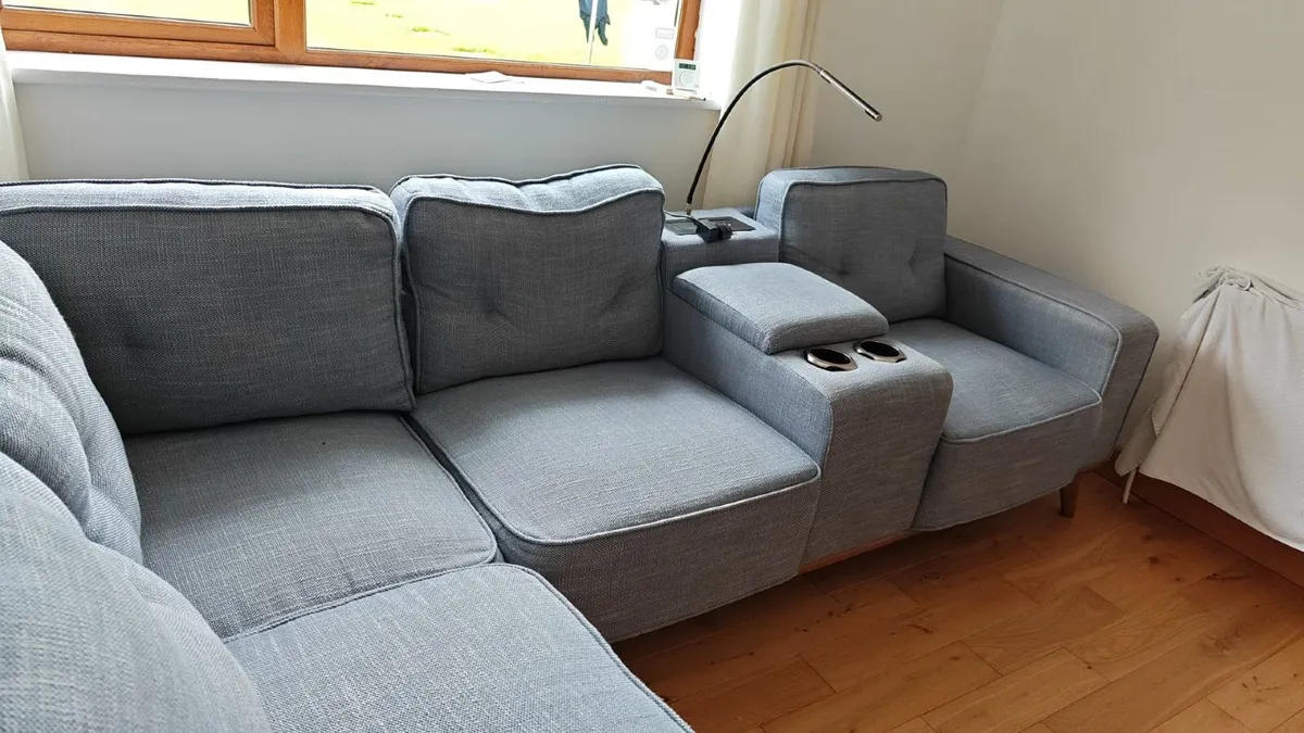 Corner sofa unit for sale - Image 2