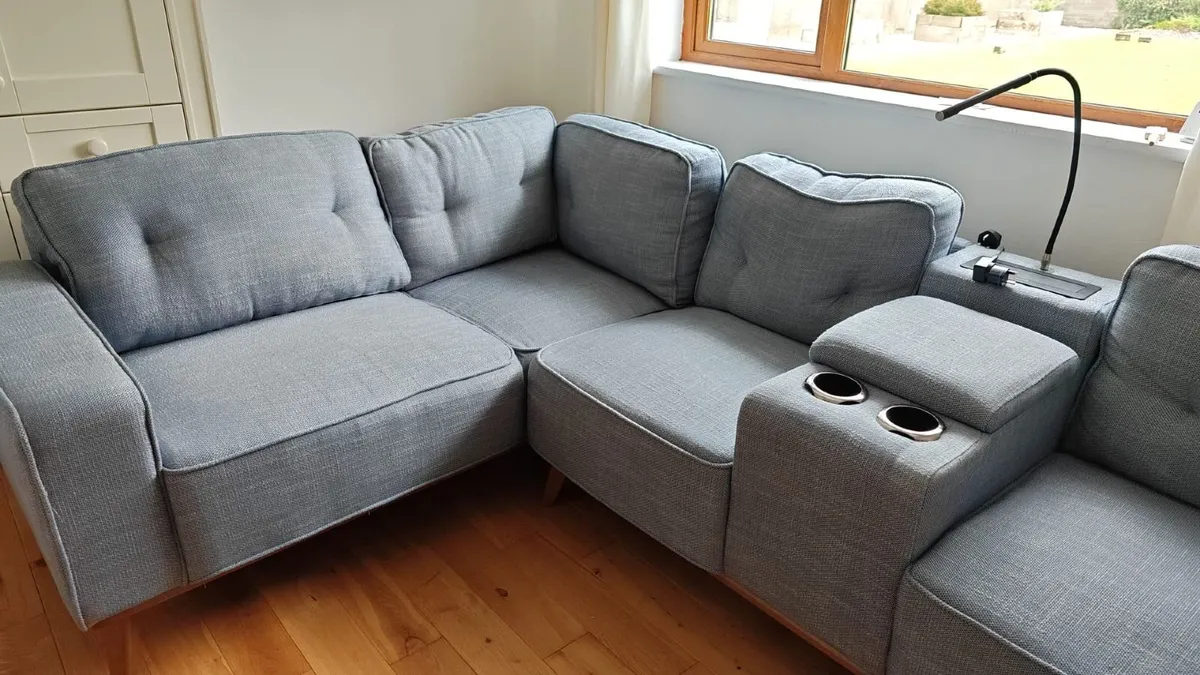 Corner sofa unit for sale - Image 3
