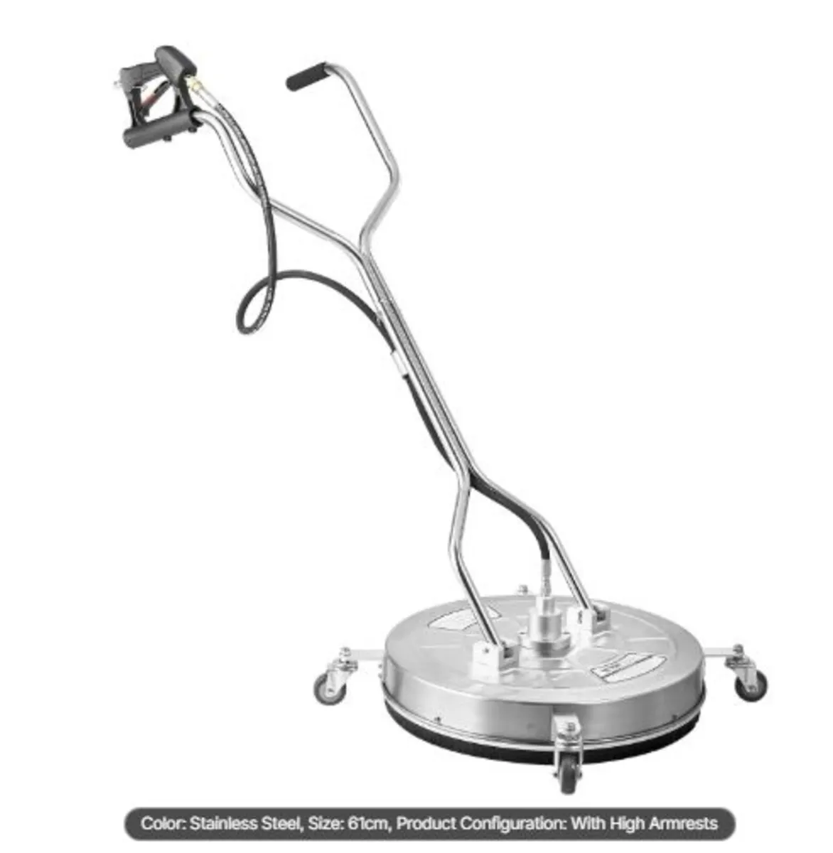 24" Pressure Washer Surface Cleaner, Stainless - Image 3