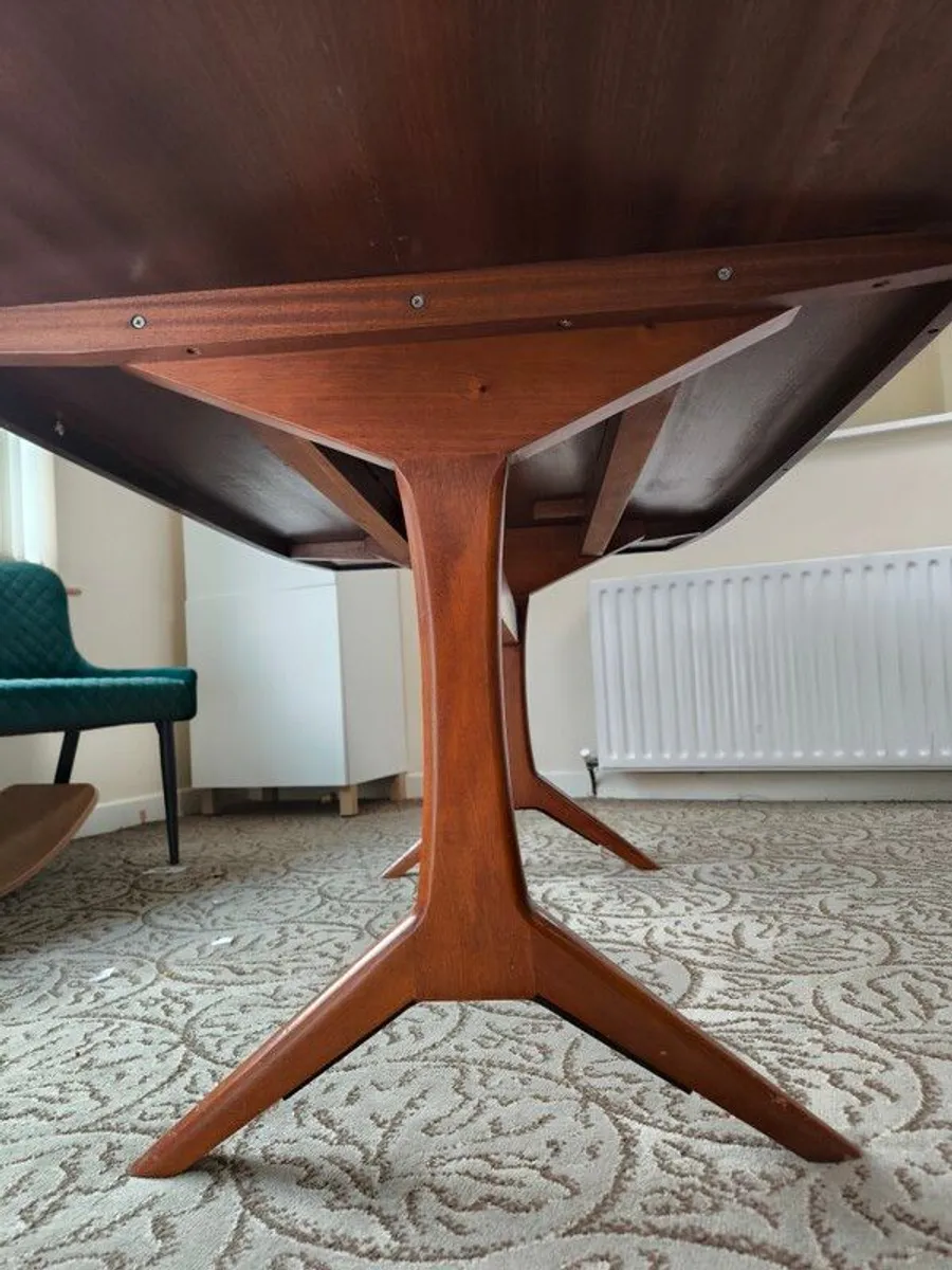 Large Walnut Dining table - Image 2
