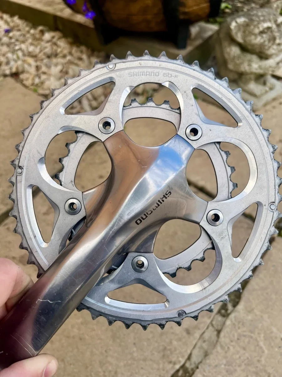 Shimano 105 10 speed crankset - Image 2