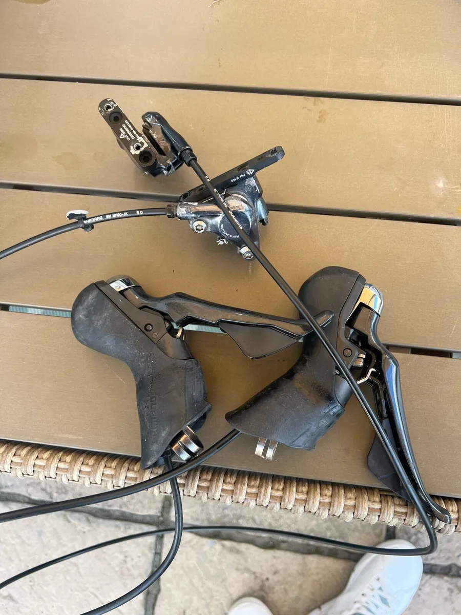 Shimano ultegra r8000 shifters 105 crankset - Image 2