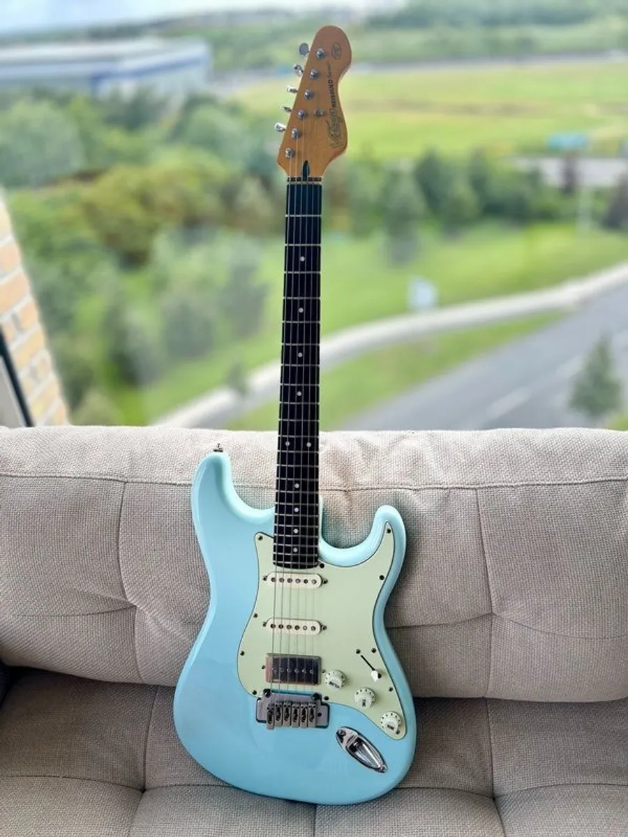 Vintage V6 Strat | Upgraded Pro Spec (Stainless Steel Frets / Seymour Duncan P90) Stratocaster - Image 1