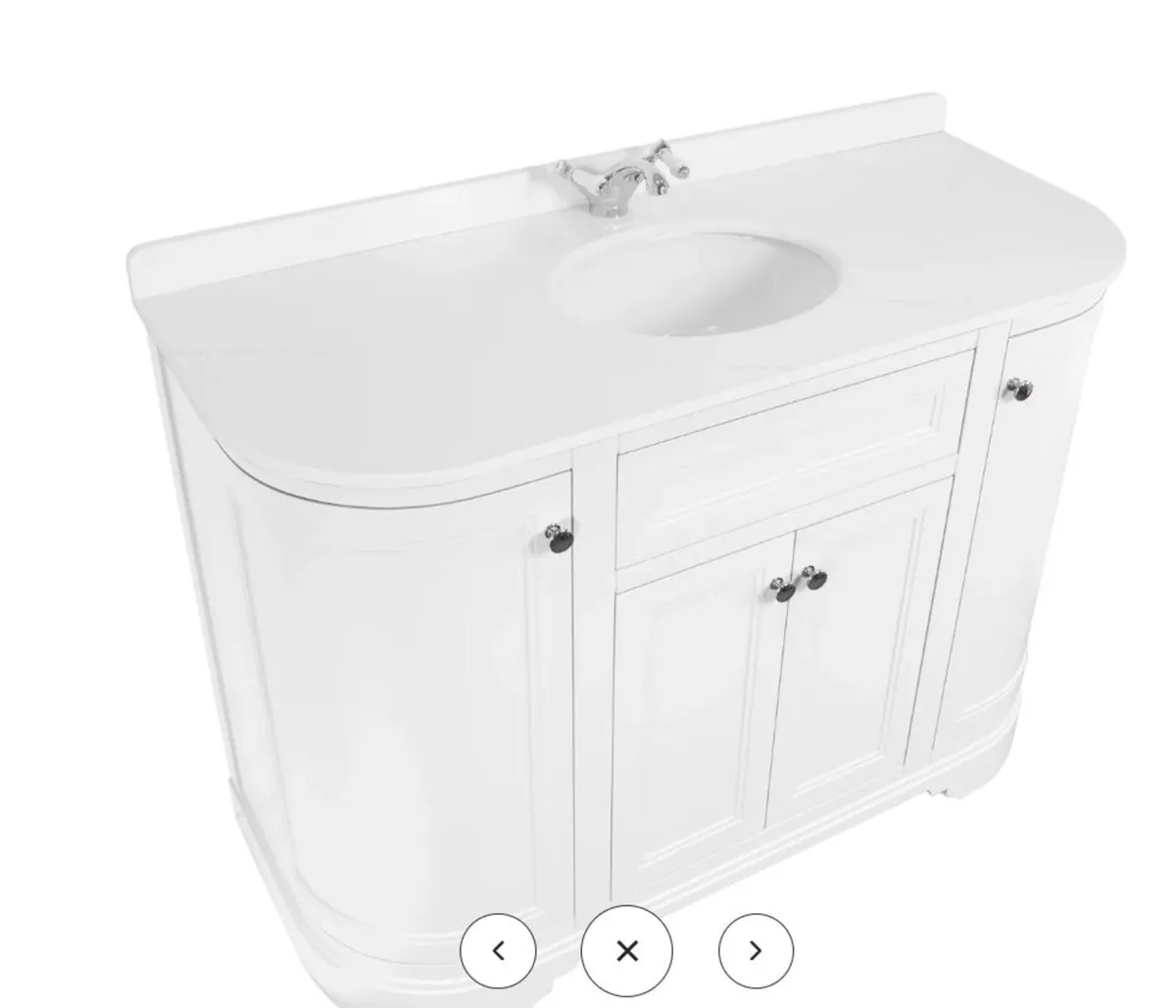Low Level Toilet and Kingsbury 1200mm Vanity Deal - Image 1