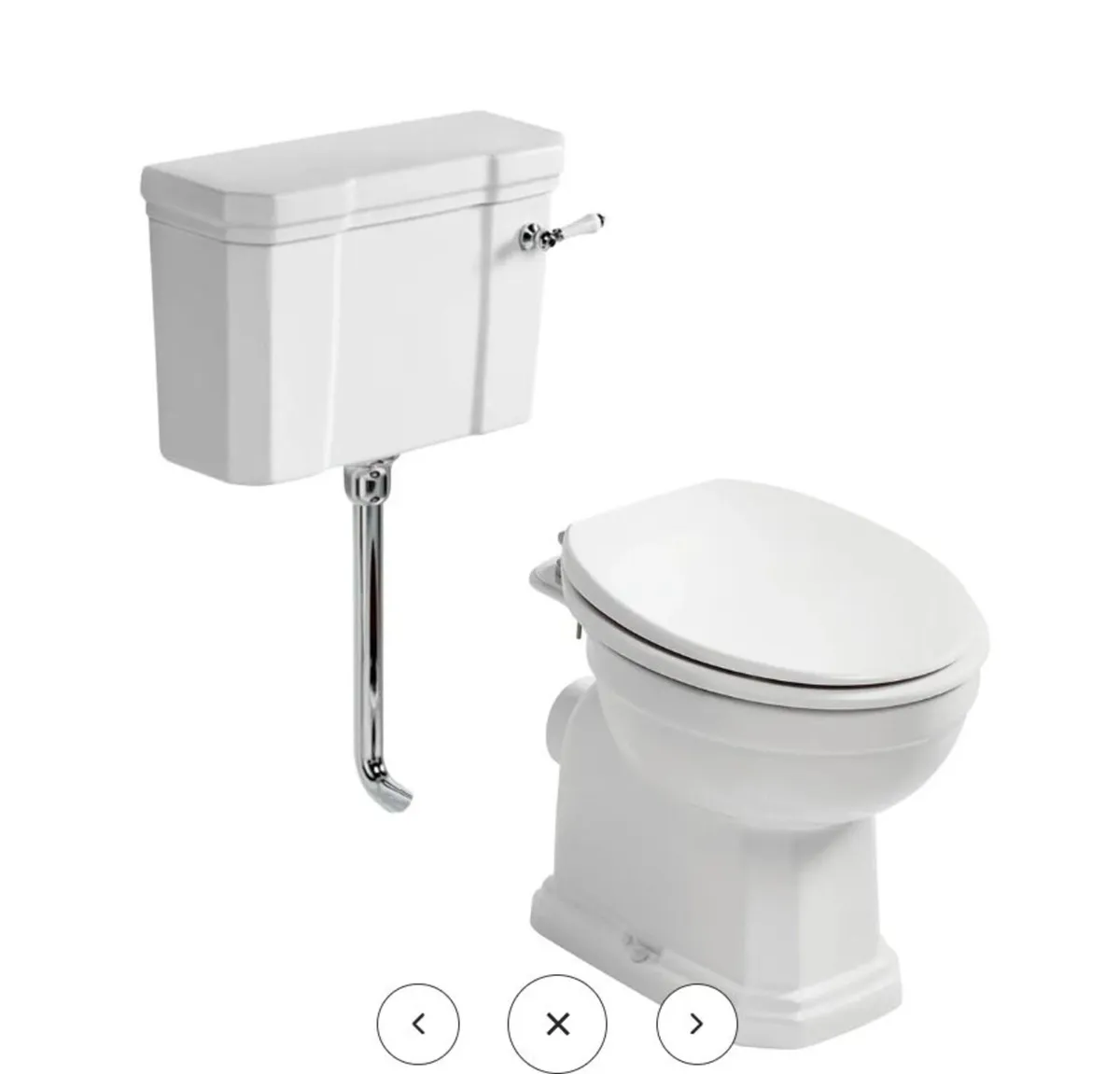 Low Level Toilet and Kingsbury 1200mm Vanity Deal - Image 4