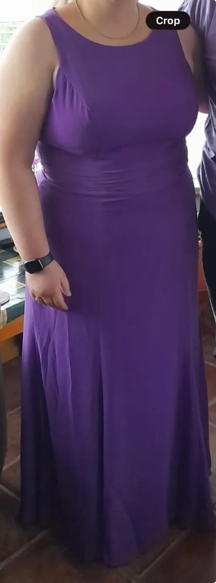 Purple Debs/ Bridesmaids Dress - Image 1