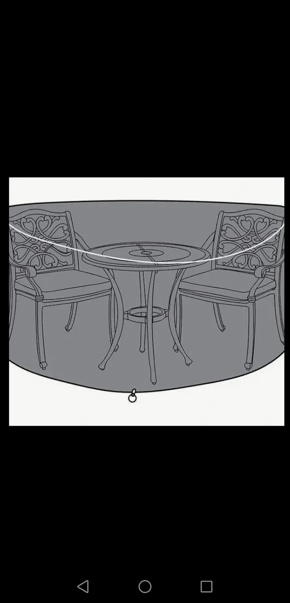 Brand New Hartman Bistro Set Protective Cover