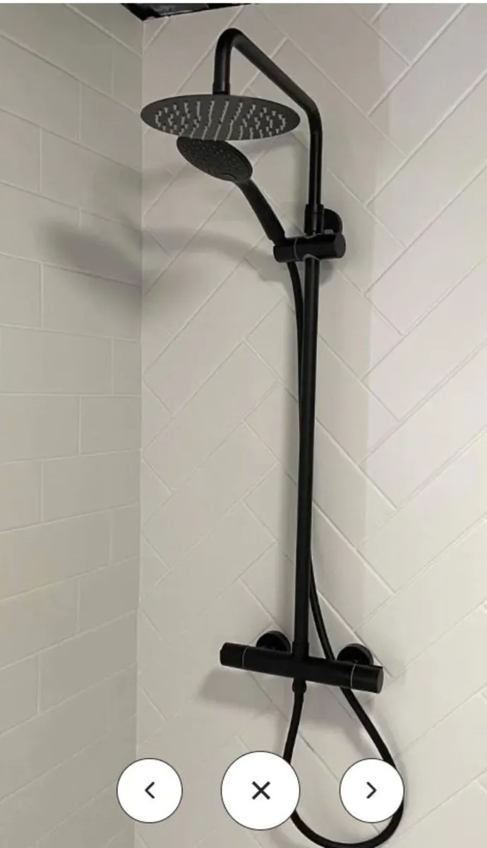 Matt Green Shower Room Deal - Black - Image 4