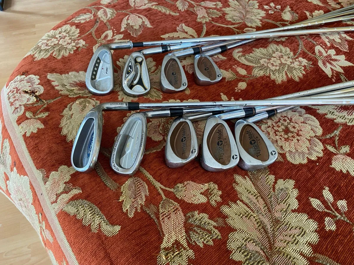 Taylormade combo set of golf clubs - Image 4