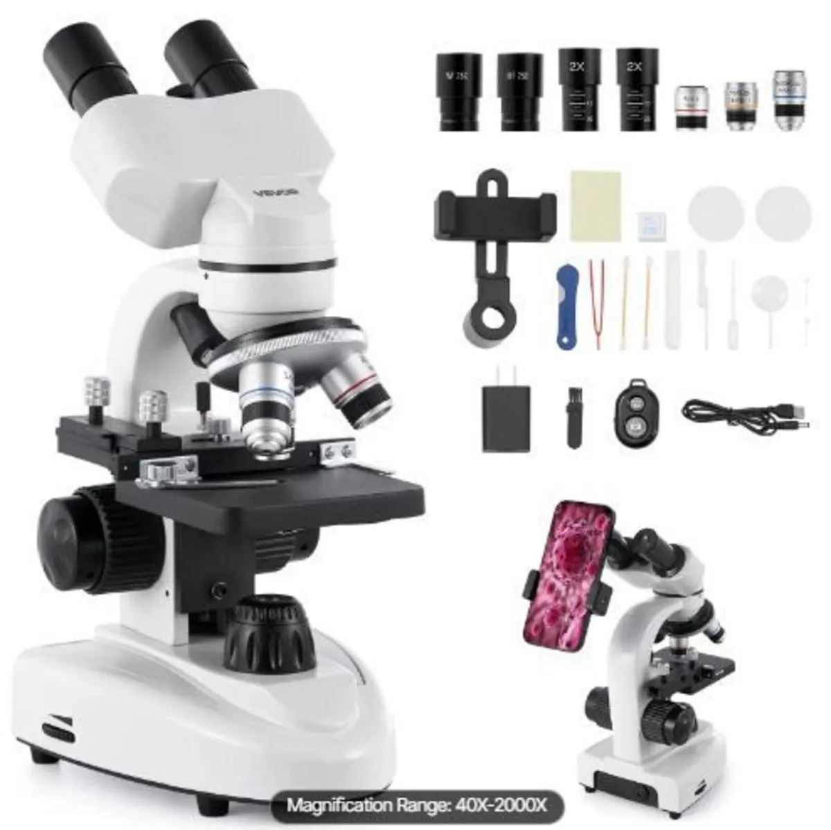 Binocular Microscope for Adult, Professional - Image 1