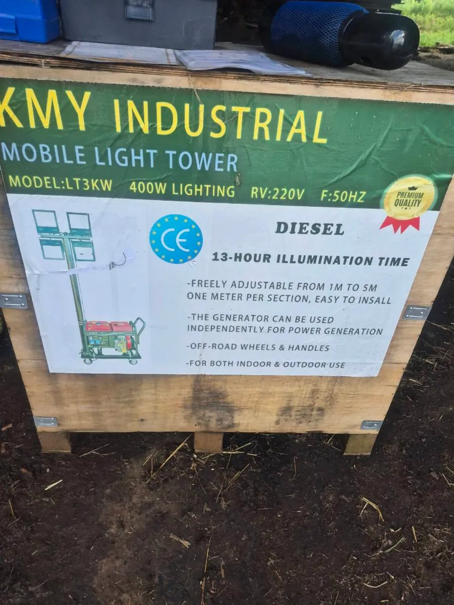Mobile light tower diesel - Image 1