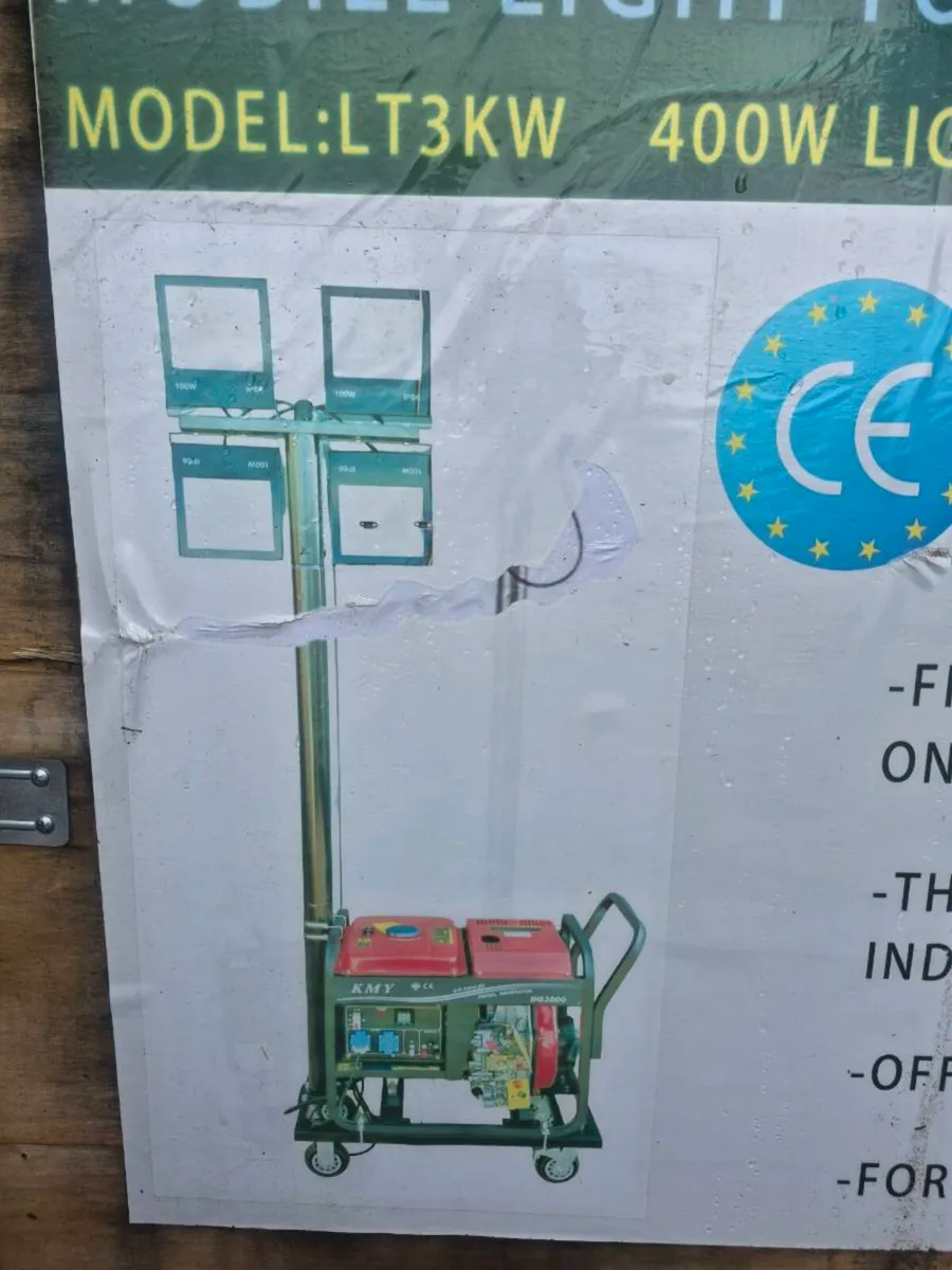 Mobile light tower diesel - Image 2