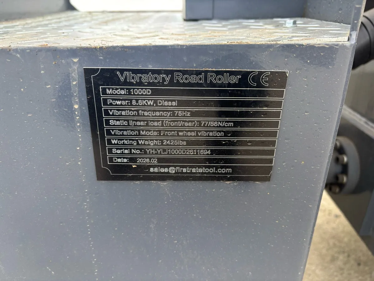 1 Tonne Construction Roller - Image 4
