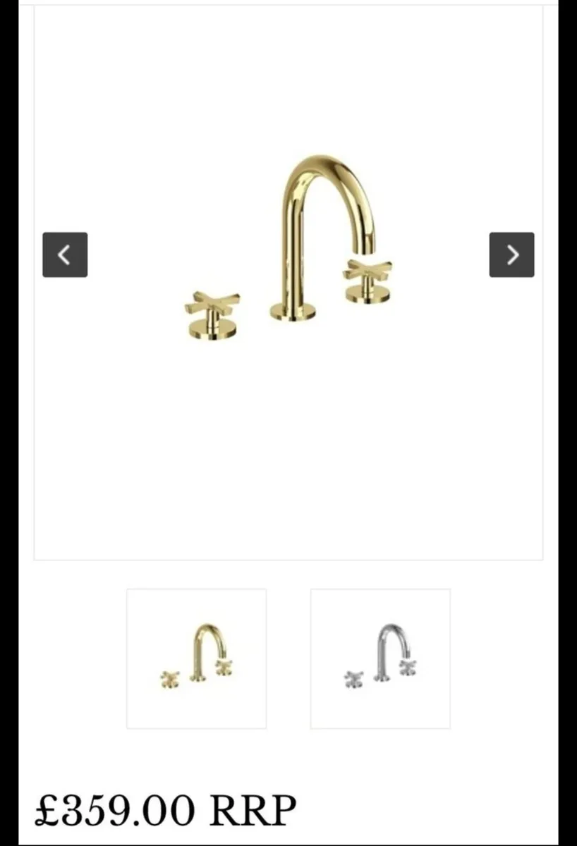 3 HOLE GOLD TAP - Image 4