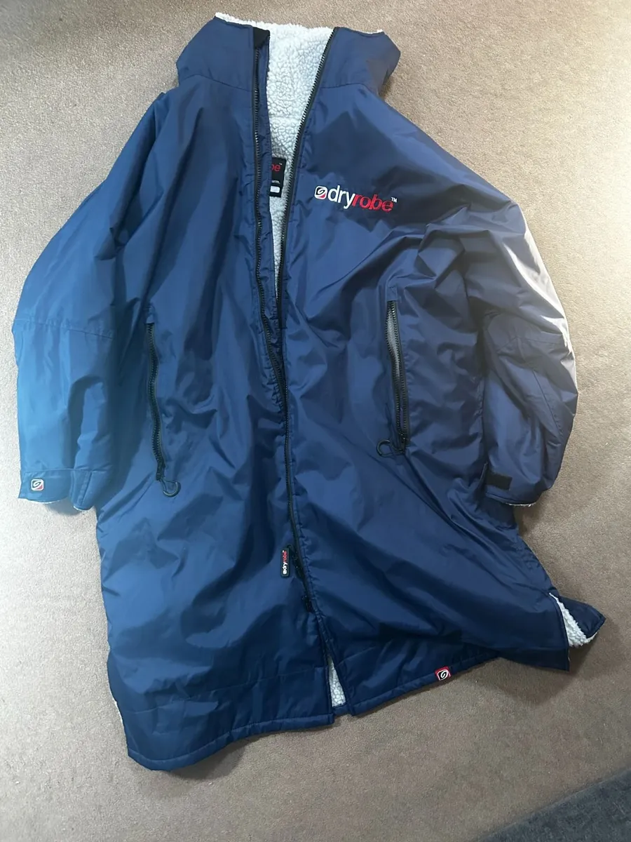 Dryrobe Advance Long Sleeve (Navy/Grey) - Image 2