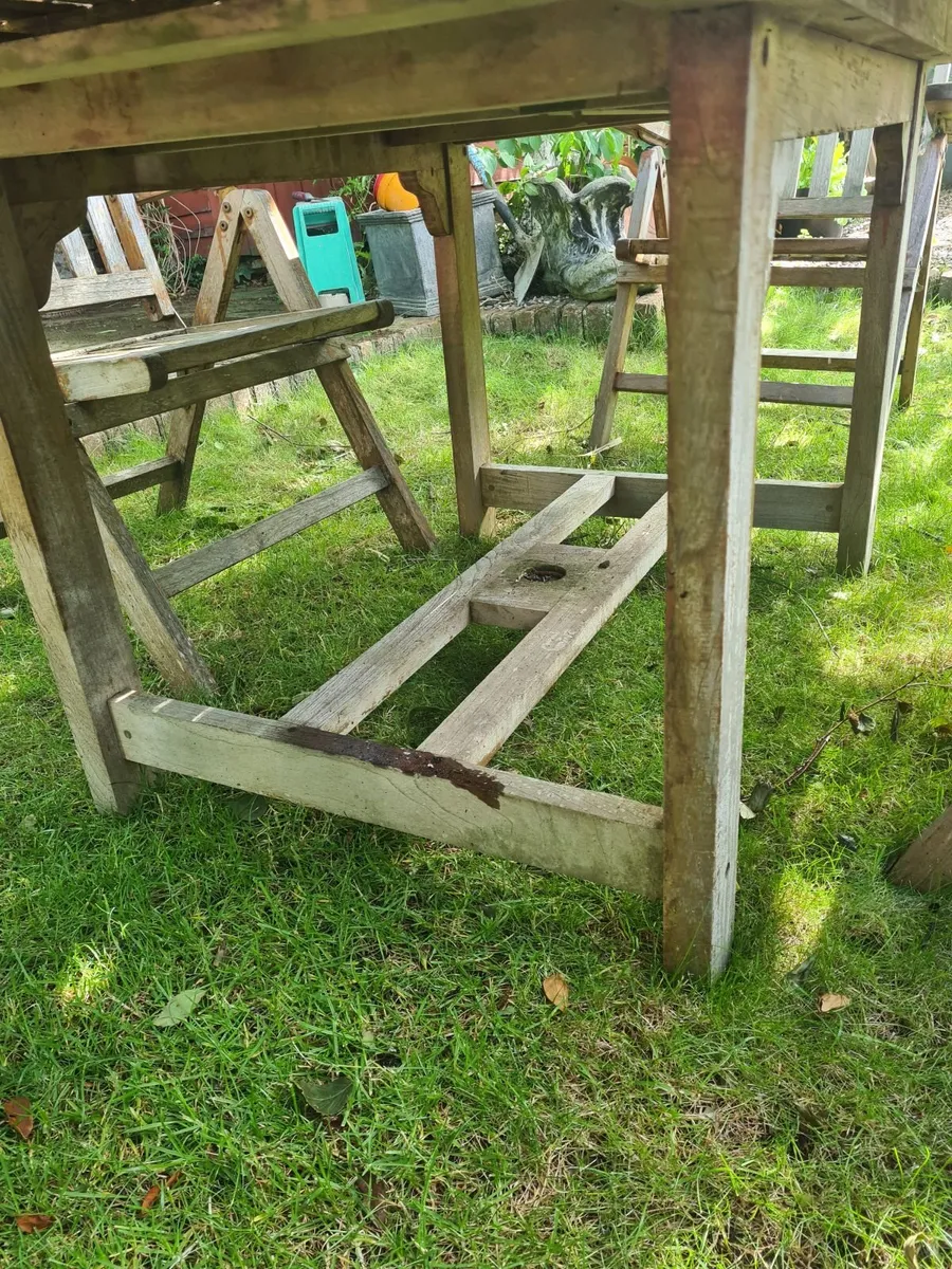 Garden dining set - Image 3