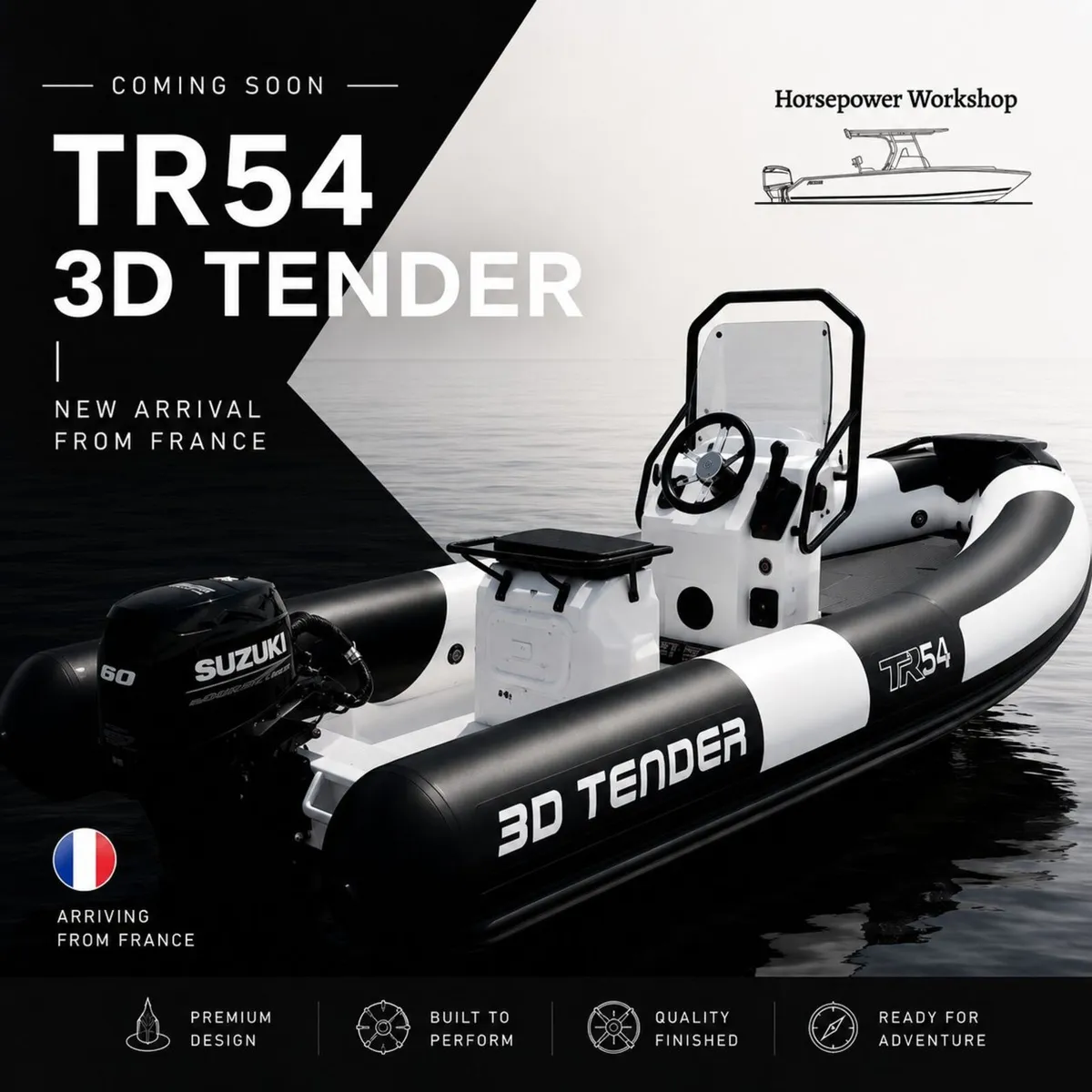 New 3D Tender TR54 in Horsepower WorkshopRib - Image 1