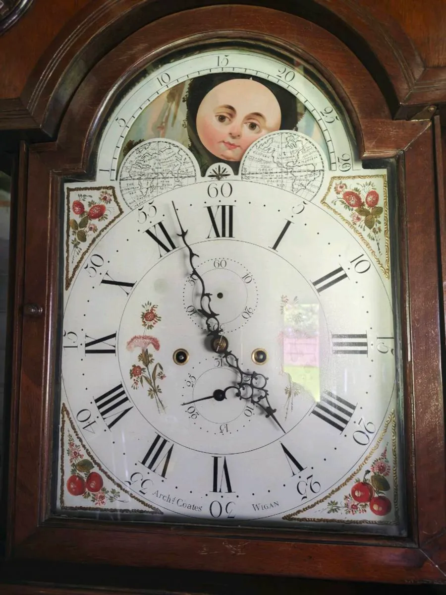 Longcase clock 1770 - Image 4